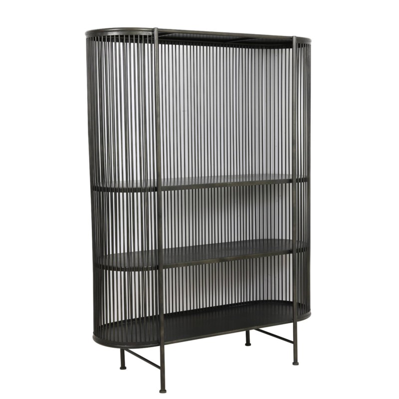 SHELF CURVED BLACK METAL 160 - CABINETS, SHELVES